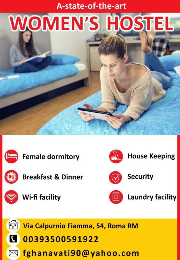 Female Dormitory For Only Female Bed and Breakfast Roma Exterior foto